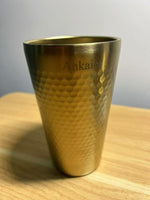 Ankaier Golden Stainless Steel Water Cup 450ml