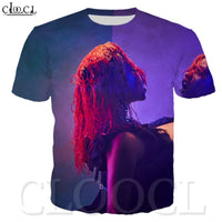 3D Print Fashion Sexy Nicki Minaj T Shirt Rapper Star Singer Hip Hop Sweatshirt Tees Casual Plus Size Tshirt Women/Men Clothes