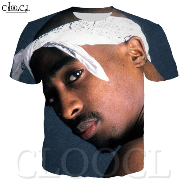 3D Print Rapper Tupac T Shirt 2pac Men Women Amaru Shakur T Shirts Casual Short Sleeve Streetwear Hip Hop Star Singer Pullovers