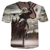 Anime Fate Stay Night T Shirt 3D Print Summer New Men Women Short Sleeve Sweatshirt Casual Cute Streetwear Pullovers T172