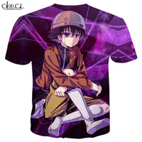 Anime Future Diary T Shirt Men Women Gasai Yuno Cartoon Character Cosplay Short Sleeve Sweatshirt Casual Streetwear Tops T458