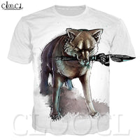 CLOOCL 3D Print T Shirt Harajuku New Wild Animal Wolf Men/Women Funny T Shirt Tracksuit Wolf Short Sleeve Casual Tops