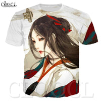 CLOOCL 3D Print Wild Fashion T-shirt Popular New Sexy Girl Print Short Sleeve Harajuku Style Casual T Shirt Tops Streetwear