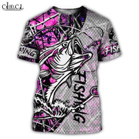 CLOOCL Beautiful Fishing Camo 3D Printed Men T Shirt Harajuku Fashion Short Sleeve Shirt Summer New Streetwear Unisex Tops