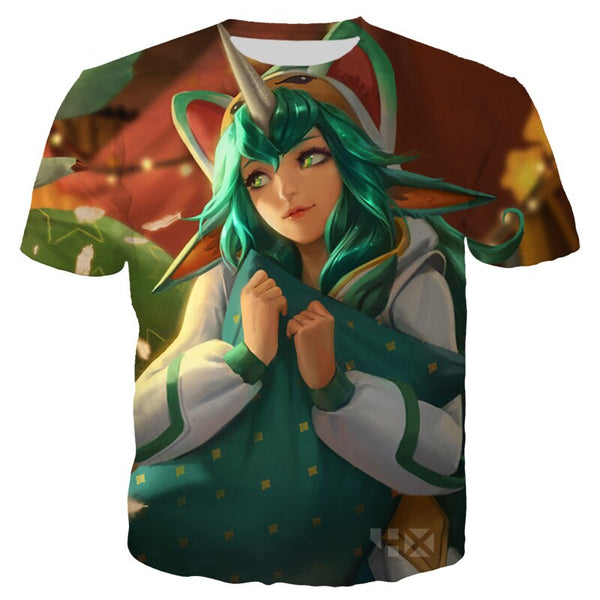 CLOOCL Games T Shirt Men/Women 3D Print Pajama Guardians Miss Skin Art T Shirt/Sweatshirt/Hoodie Casual Tops T98