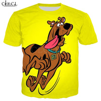 Cartoon Scooby Doo Men Women T Shirts 3D Print Anime Short Sleeve Jogging Sweatshirt Casual Streetwear Hippie Hipster Pullover