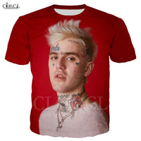 Men T Shirt Sweatshirt 3D Print Rapper Lil Peep Pullover Casual Fitness Hip Hop Streetwear T-shirts Sportswear Tops