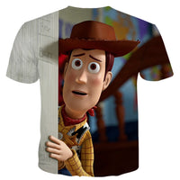 Movie CartoonT Shirt Fashion Men's Clothing Cartoon T Shirt 3D Print Funny Casual Men Women Short Sleeve T Shirt Tops T141