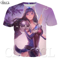 T Shirt Popular Summer Game 3d Print Men/Women  Heroes T-shirt Casual Short Sleeve Harajuku Streetwear Tops