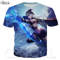 T Shirt Popular Summer Game 3d Print Men/Women  Heroes T-shirt Casual Short Sleeve Harajuku Streetwear Tops