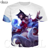 T Shirt Popular Summer Game 3d Print Men/Women  Heroes T-shirt Casual Short Sleeve Harajuku Streetwear Tops