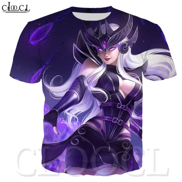 T Shirt Popular Summer Game 3d Print Men/Women  Heroes T-shirt Casual Short Sleeve Harajuku Streetwear Tops